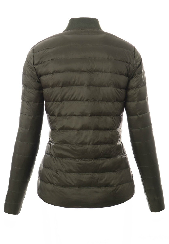 Damska Puchowa Wiosenna Kurtka Kornelia Zielona