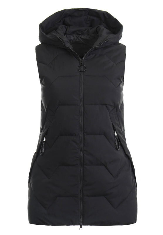 Damska Kamizelka Bezrękawnik Marcela Czarna