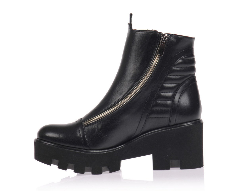 Polskie Botki Militarne Skóra Czarne