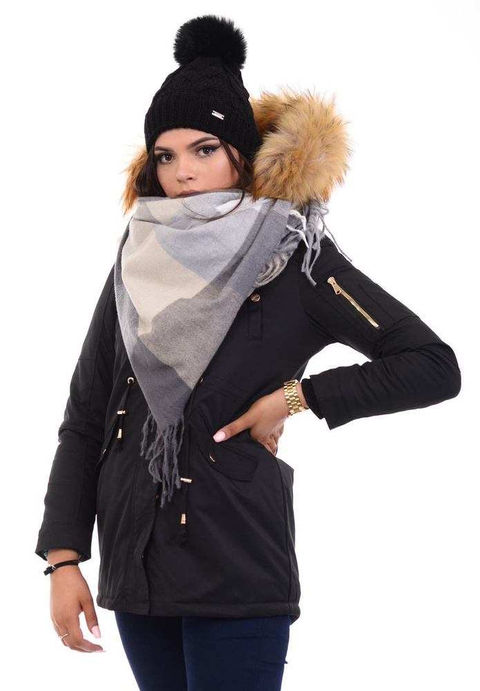 Chusta Damska Ciemnoszary