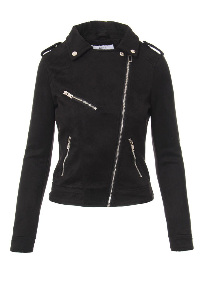 w Kolorze Czarnym z Zamszu