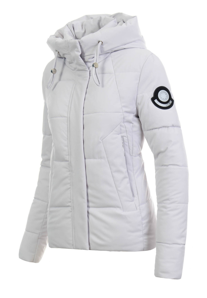 Damska Kurtka Zimowa Paula Jasno Szara