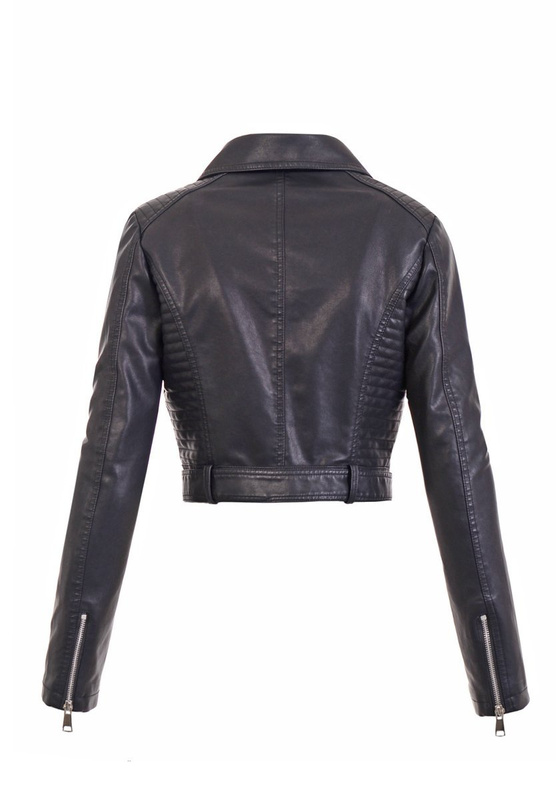 Damska Kurtka Ramoneska Nastia Czarna