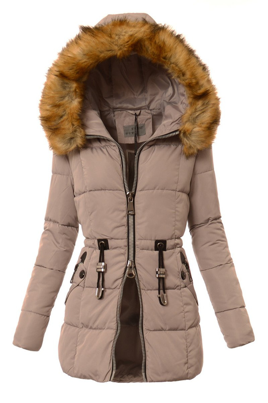 Damska Kurtka Ortalionowa Lena Szara