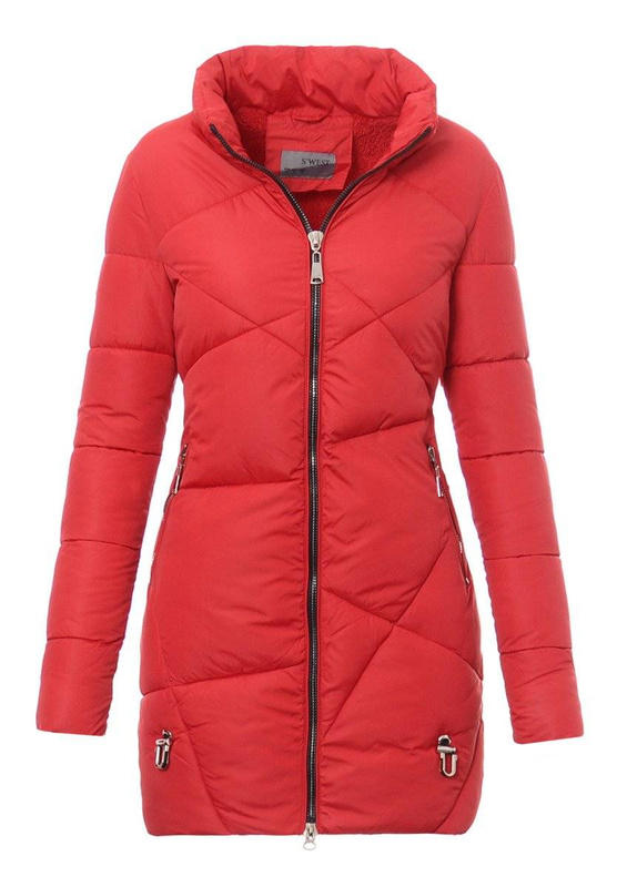 Kurtka Zimowa Czerwona