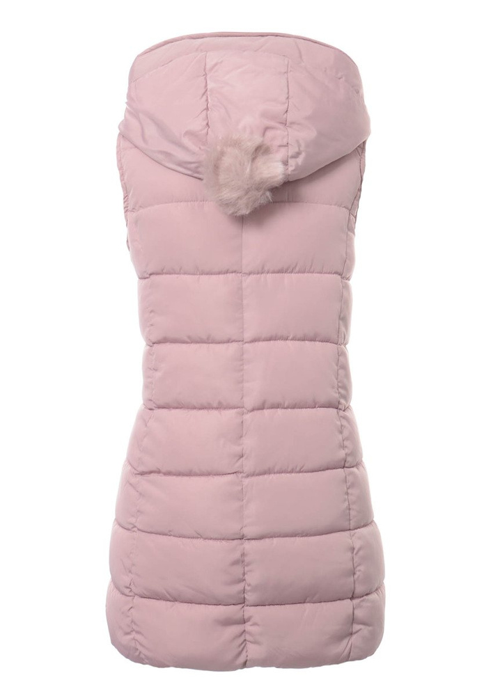 Damska Kamizelka Bezrękawnik Różowy