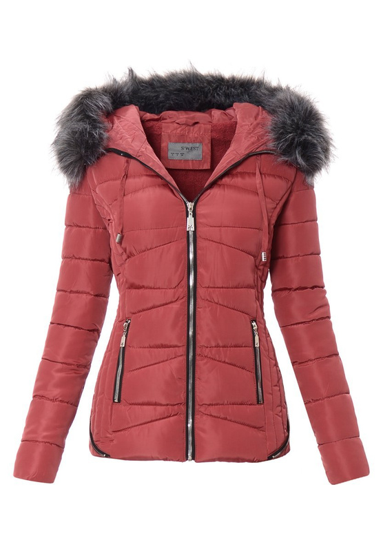 Damska Kurtka Ortalionowa Fabia Różowa