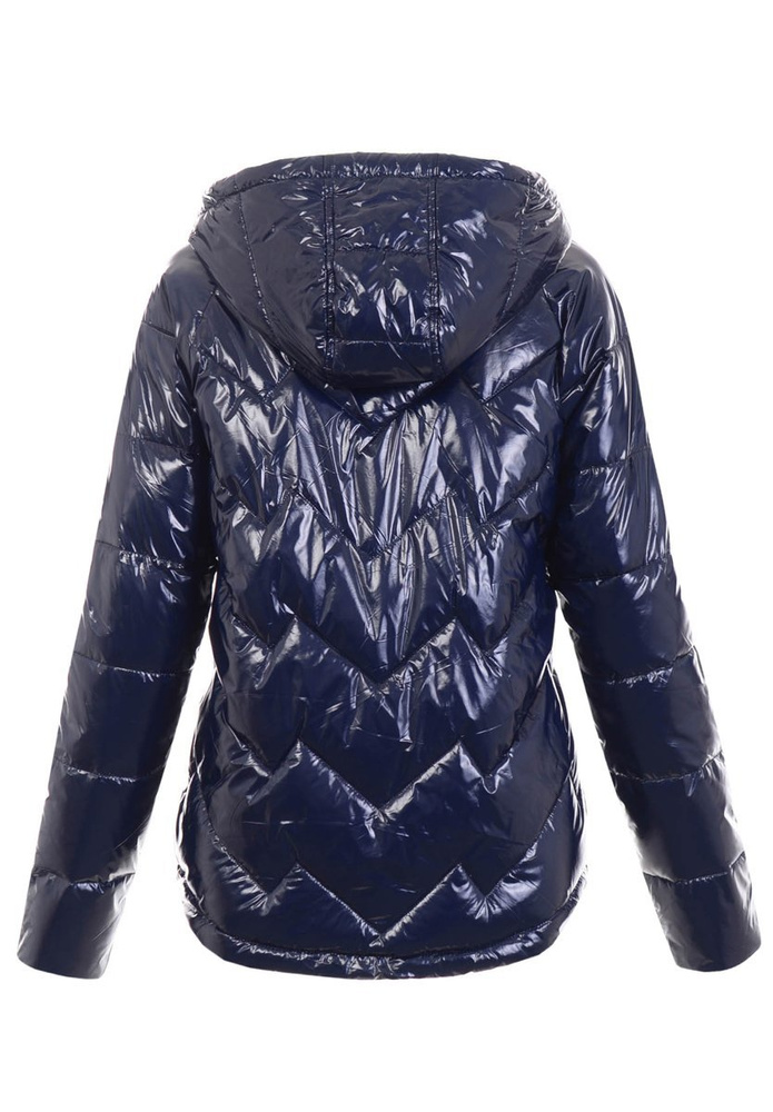 Damska Wiosenno- Jesienna Kurtka Mila Granatowa