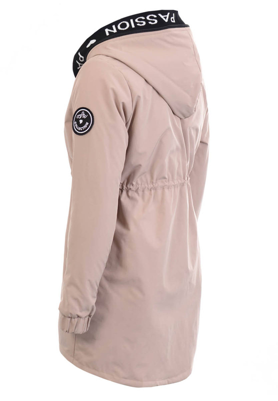 Damska Wiosenna Kurtka Walentyna Beżowa