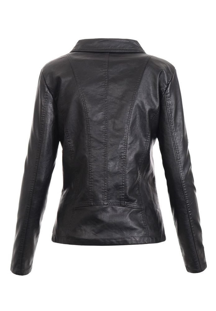 Damska Kurtka Ramoneska Nadia Czarna