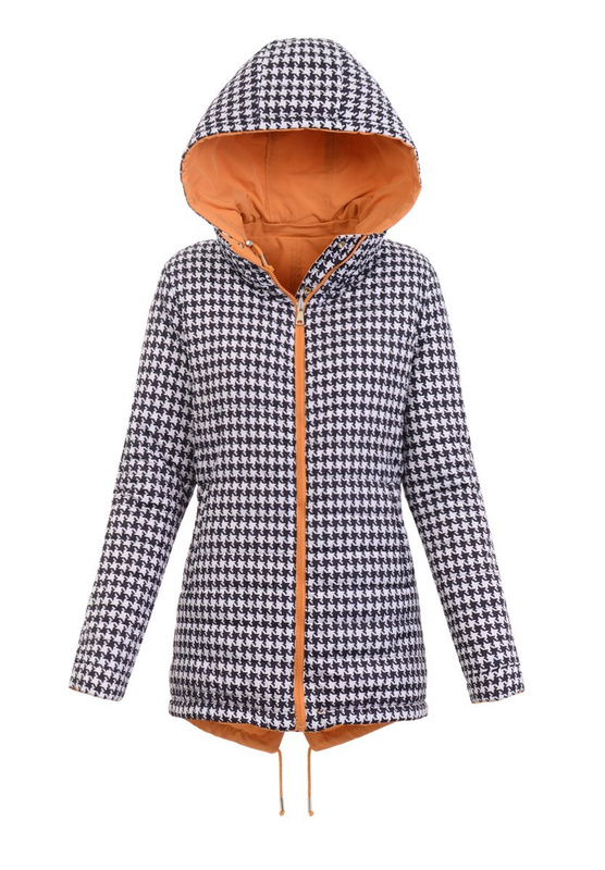 Kurtka Dwustronna Wiosenna Bogna Żółta