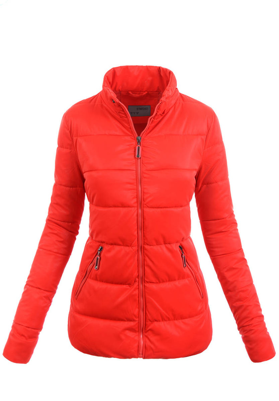 Damska Kurtka Ortalionowa Ramona Czerwona