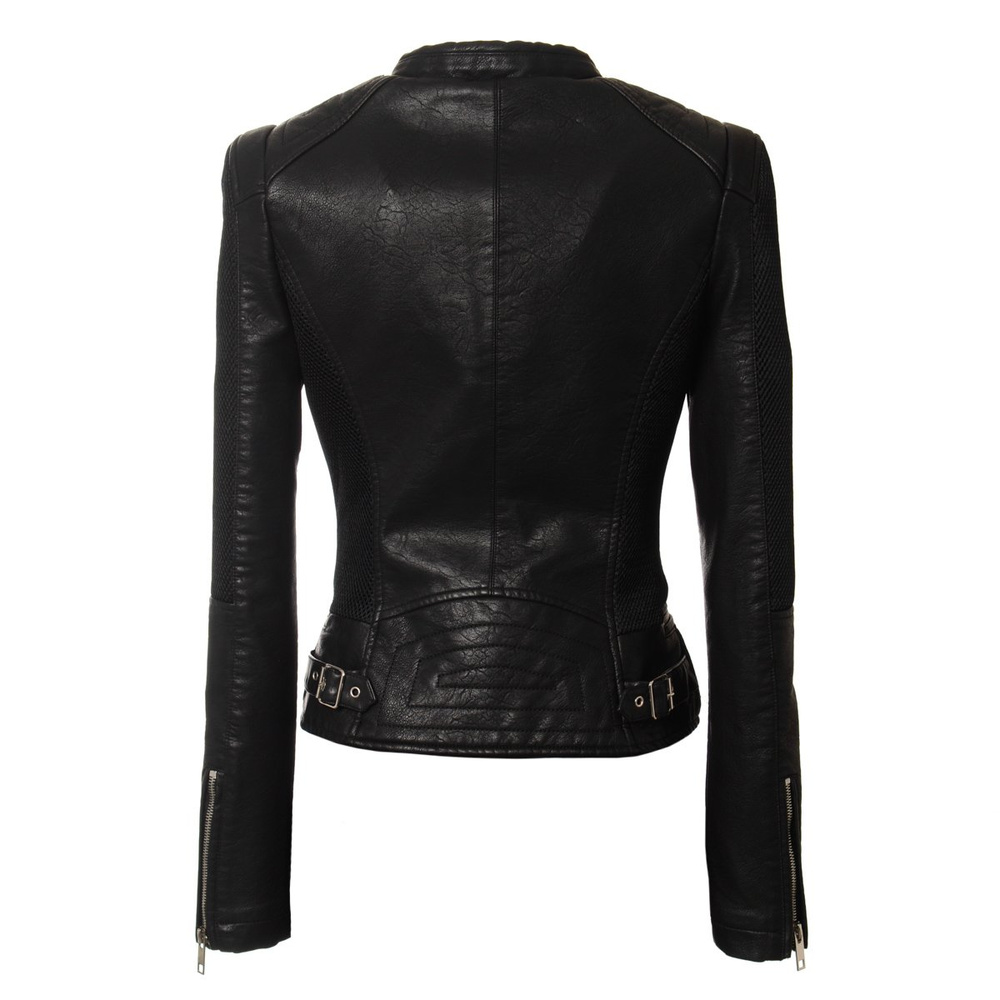 Damska Kurtka Ramoneska Czarna