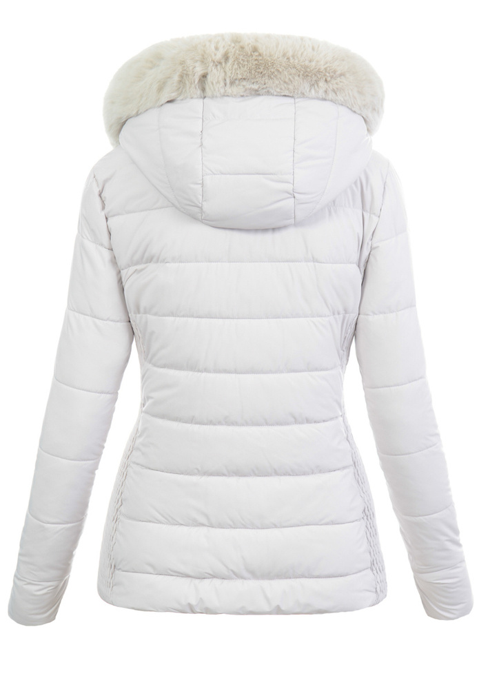 Damska Kurtka Zimowa Kaja Ecru