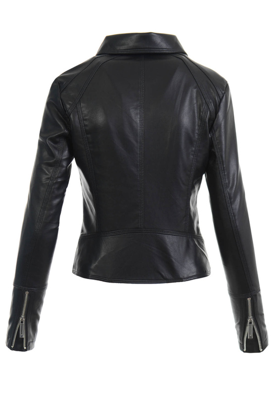 Damska Kurtka Ramoneska Eugenia Czarna