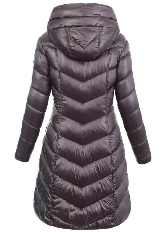 Damska Kurtka Pikowana Iris Fioletowa