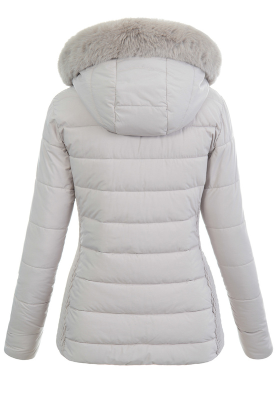 Damska Kurtka Zimowa Kaja Beżowa