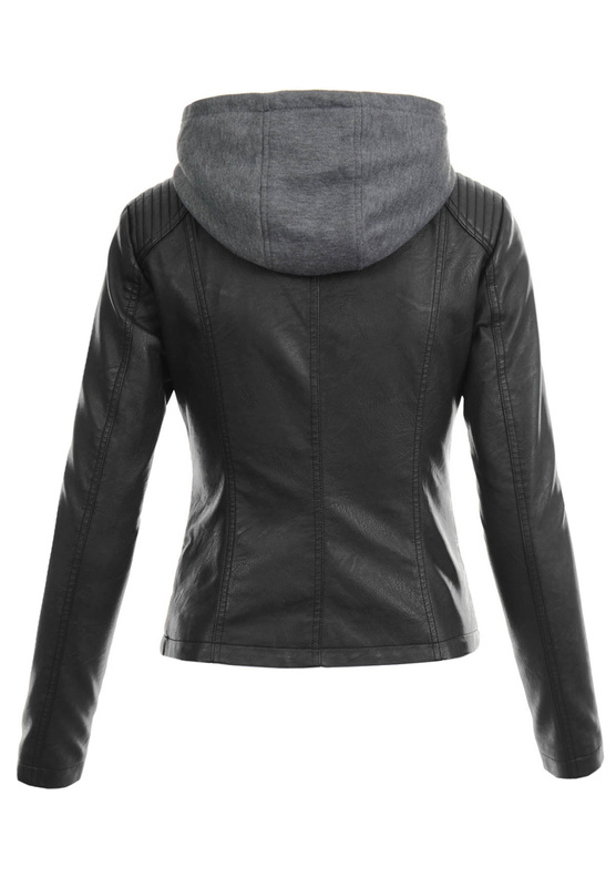 Damska Kurtka Ramoneska Aria Czarna