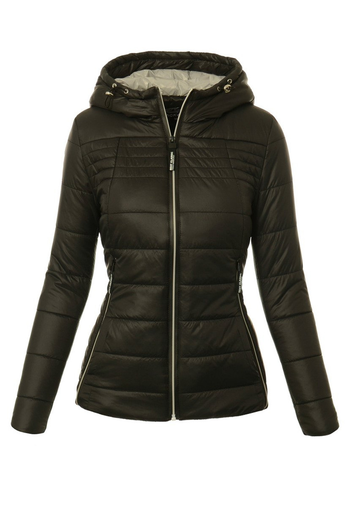 Damska Jesienna Wiosenna Kurtka Marieta Czarna