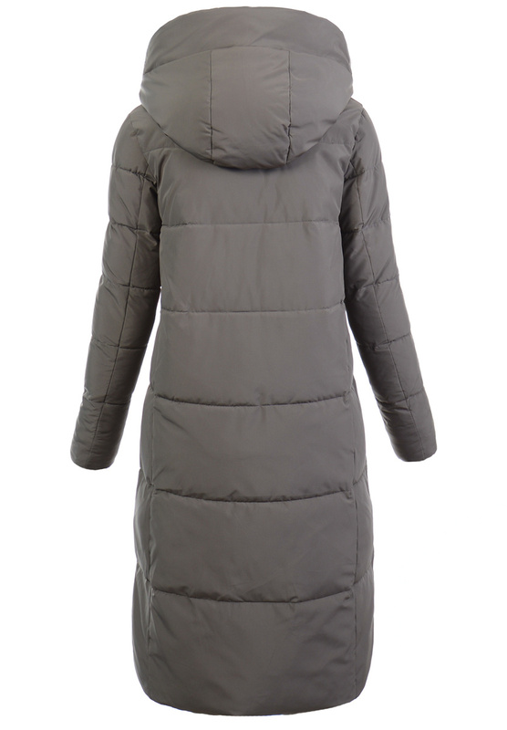 Damska Kurtka Ortalionowa Długa Florka Brązowa