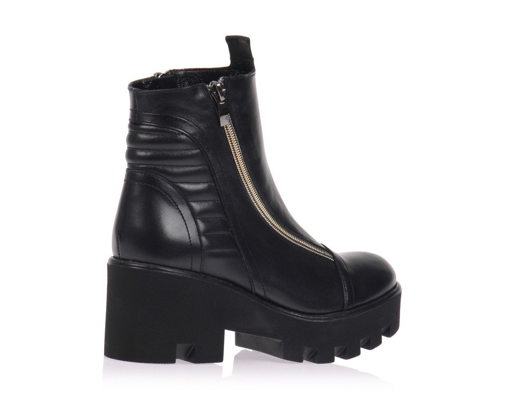 Polskie Botki Militarne Skóra Czarne