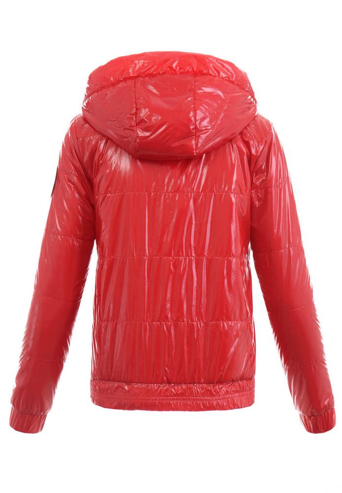 Damska Wiosenna Kurtka Lubomira Czerwona
