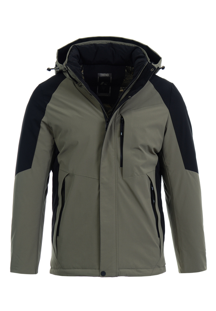 Męska Zimowa Kurtka Jakub Khaki