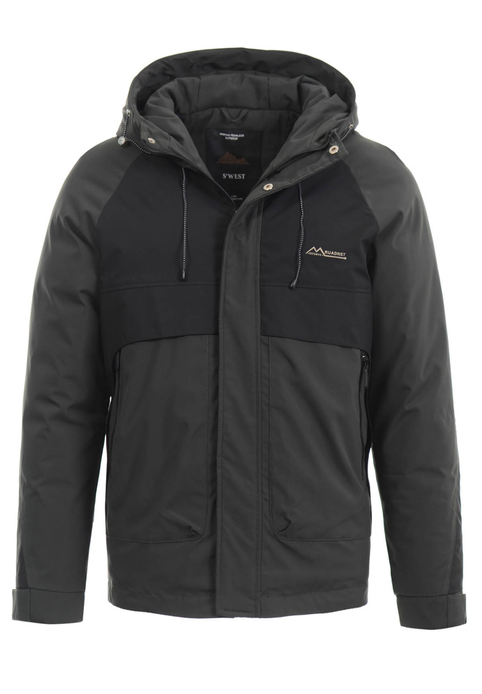 Męska Zimowa Kurtka Bartek Czarna