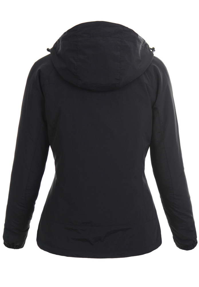 Damska Kurtka Parka Przejściowa 3w1 Estera Czarna