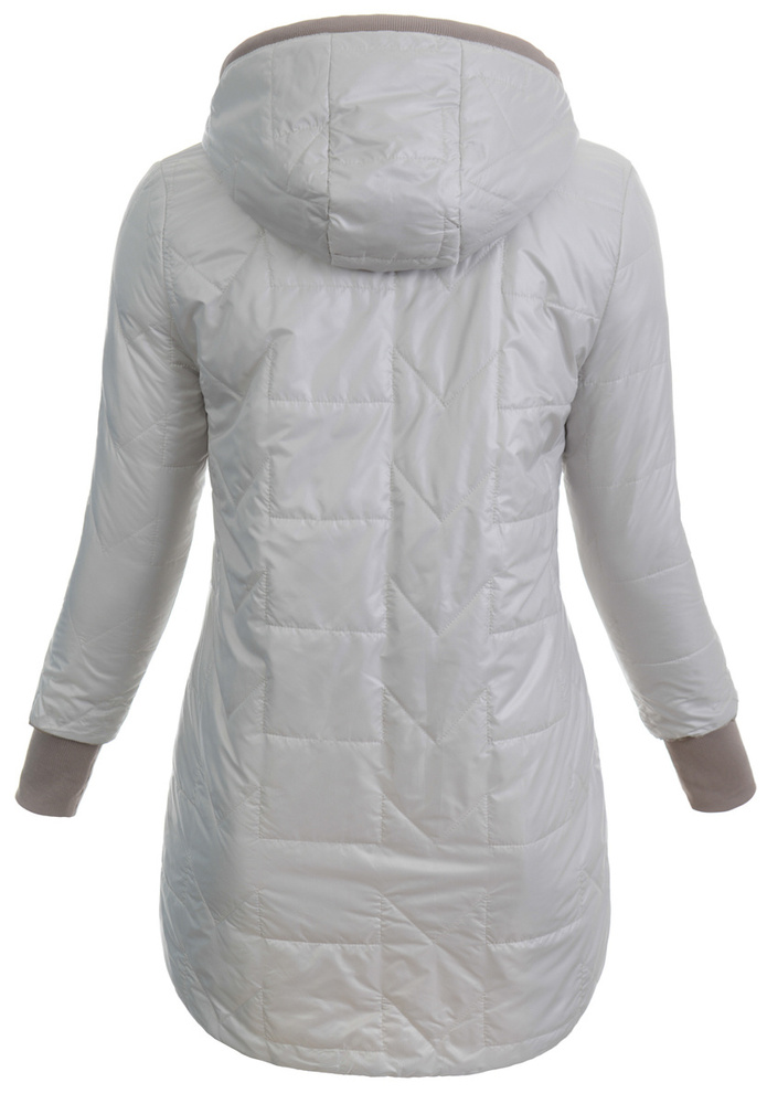 Damska Kurtka Przejściowa Wiosenna Tekla Ecru