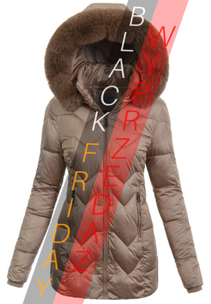 Damska Kurtka Zimowa Michalina Złota