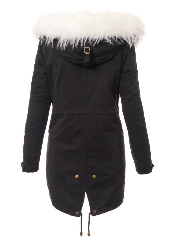 Parka Zimowa 2w1 Czarna