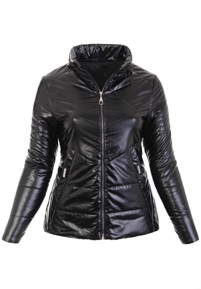 Damska Wiosenna Kurtka Dorota Czarna