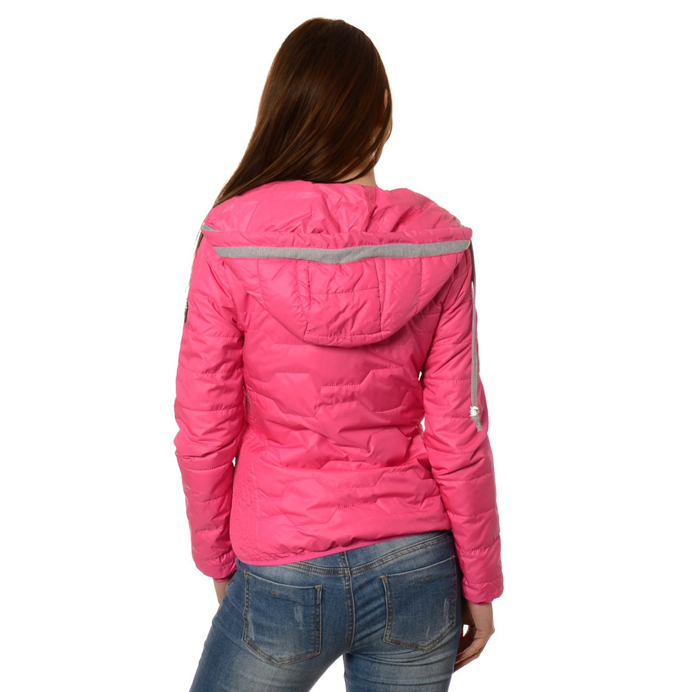 Damska Kurtka Ortalionowa Wiosenna - Jesienna Vittoria Fuksja