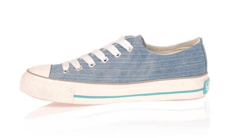 Niskie Trampki Tenisówki Jeansowe
