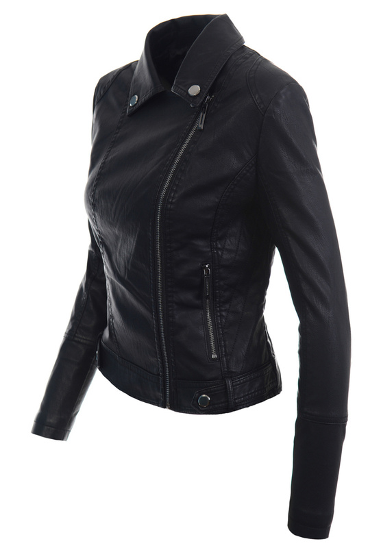 Damska Kurtka Ramoneska Matylda Czarna