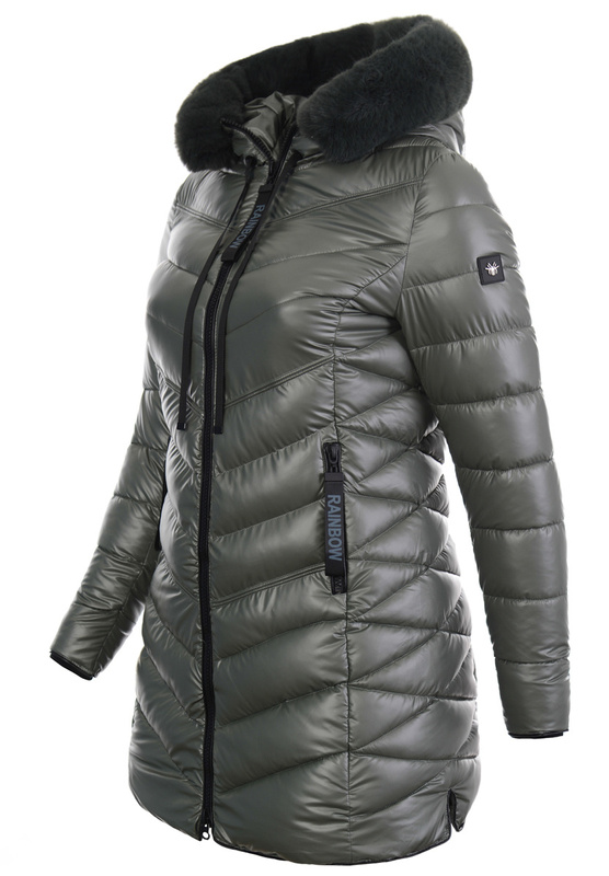 Damska Kurtka Ortalionowa Helena Zielona