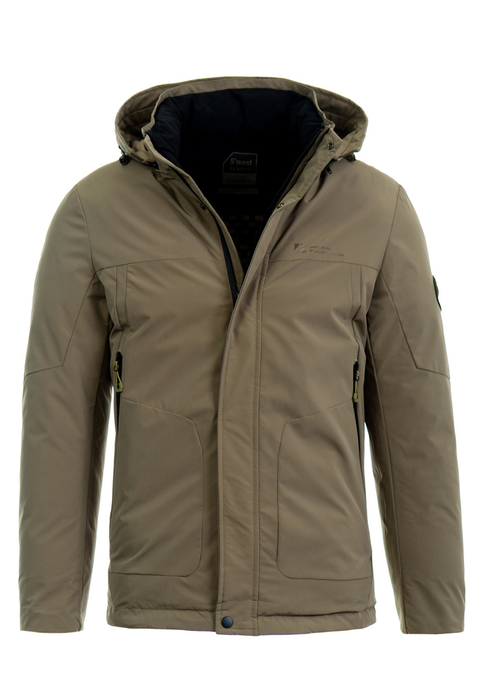 Męska Zimowa Kurtka Michał Khaki