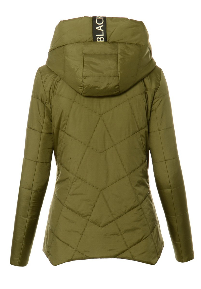 Damska Jesienna Wiosenna Kurtka Oliwkowa