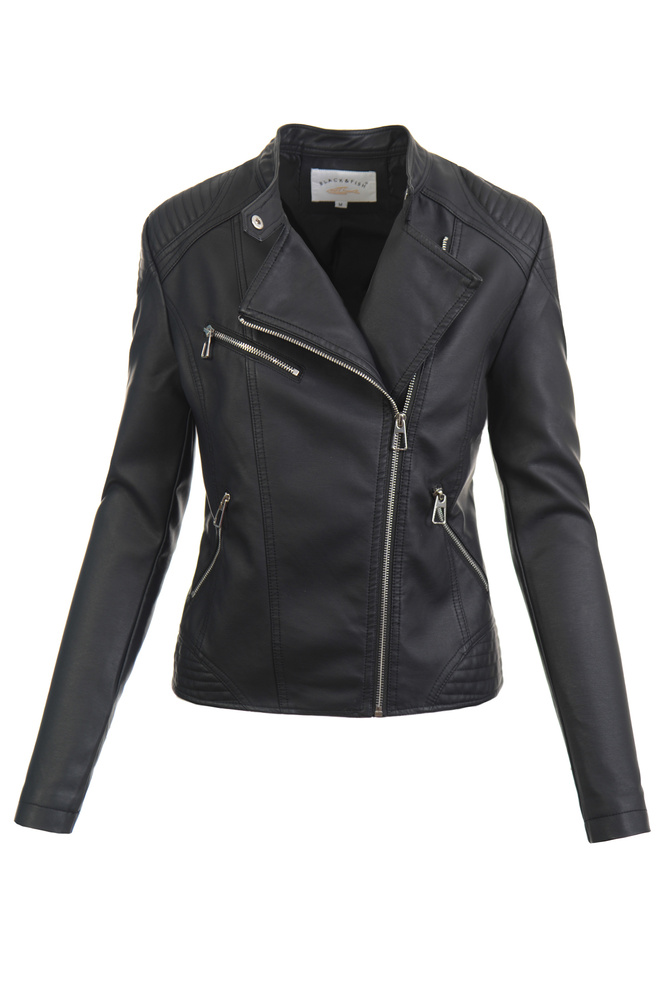 Damska Kurtka Ramoneska Gabi Czarna