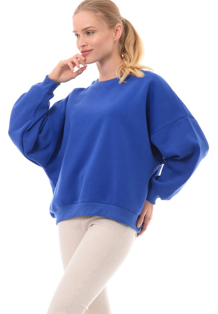 Damska Bluza Oversize Chabrowa