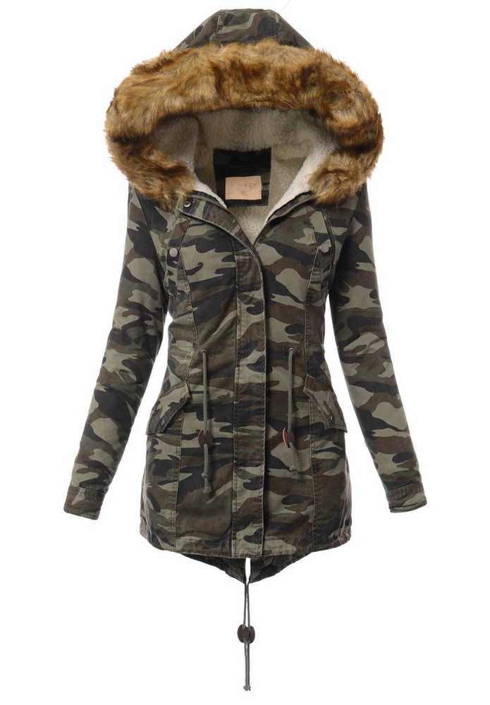 Damska Zimowa Kurtka Parka Iga Moro