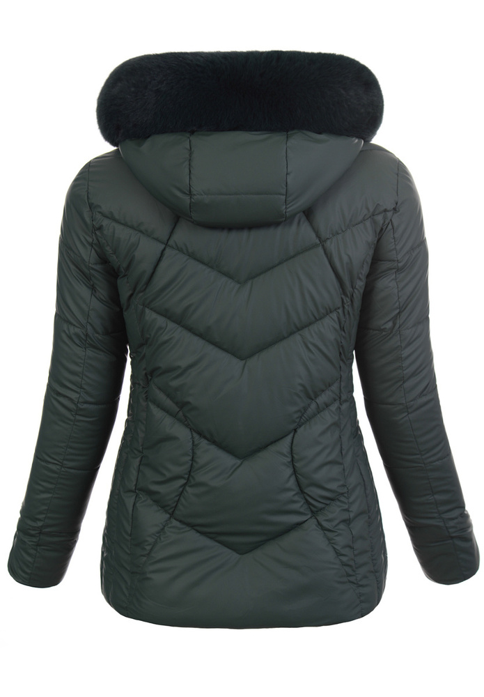 Damska Kurtka Ortalionowa Augustyna Zielona