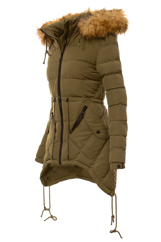 Damska Kurtka Ortalionowa Zielona