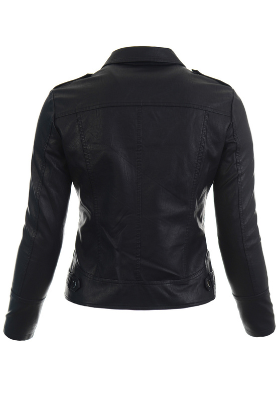 Damska Kurtka Ramoneska Jana Czarna