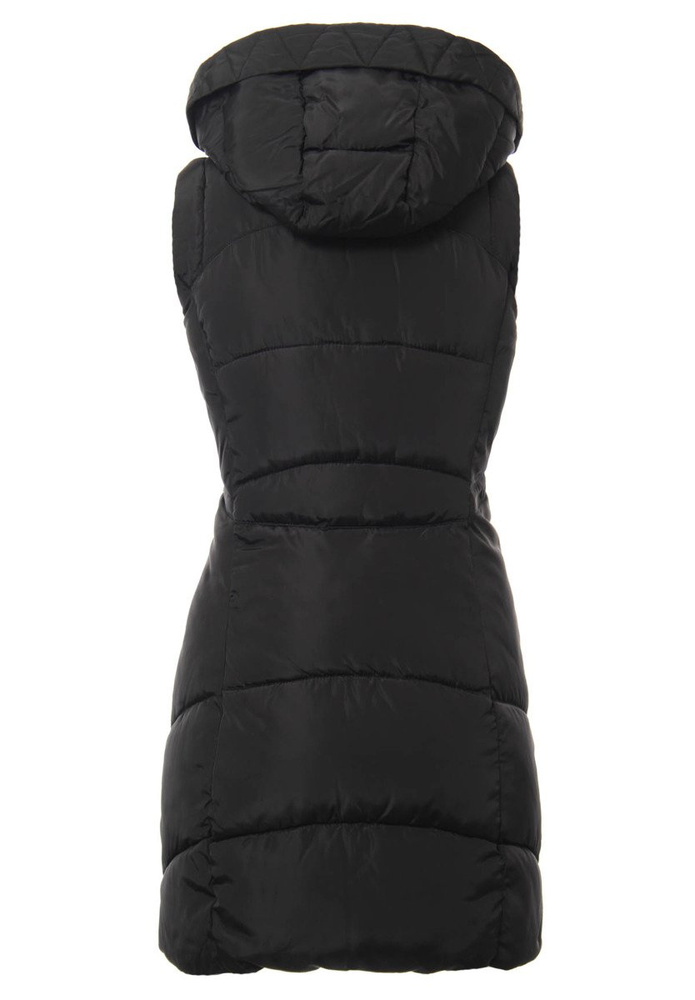 Damska Kamizelka Bezrękawnik Anna Czarny