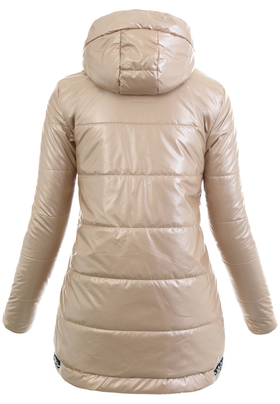 Damska Kurtka Przejściowa Wiosenna Marta Beżowa