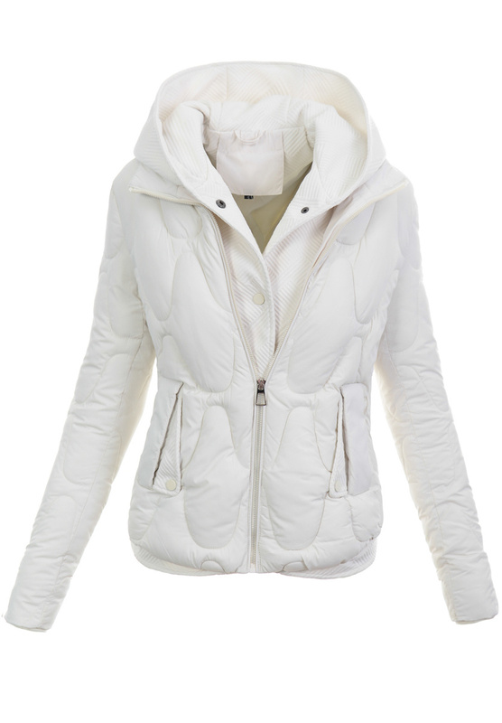 Damska Kurtka Zimowa Olena Ecru