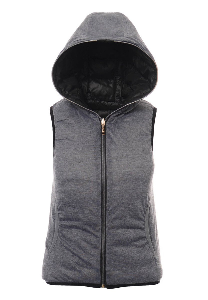 Damska Kamizelka Bezrękawnik Ines Czarny