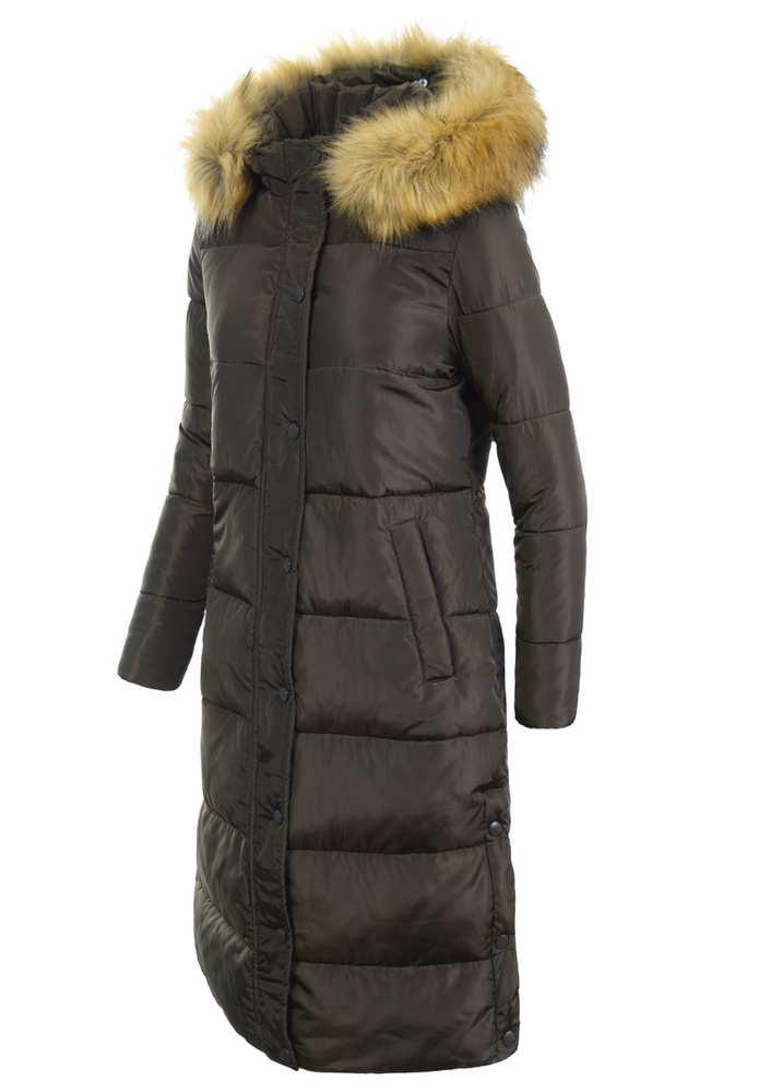 Damska Kurtka Pikowana Noelia Khaki